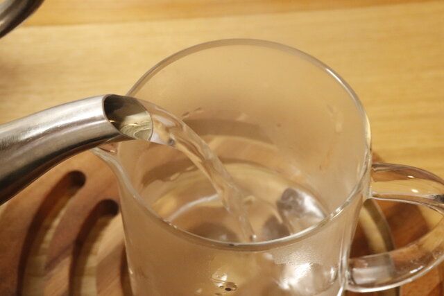 スリーコインズ 耐熱ガラス計量カップS 使用例