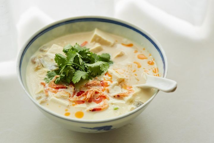 鹹豆漿（シェントウジャン）桜海老と豆乳のスープ