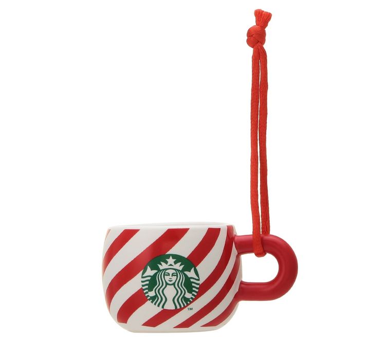 「ホリデー2024オーナメントマグキャンディーケーン」1200円