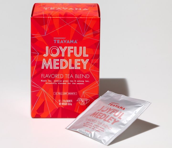 「スターバックス® ティバーナ ジョイフルメドレー® 」12袋入り 1550円