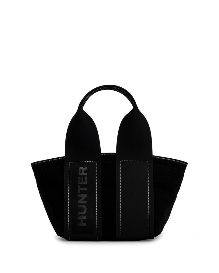 画像: リファインド スティッチ キャンバス ミニ トートバック - ブラック 出典：ハンター