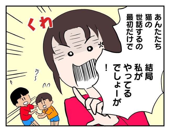 飼えなくなった猫を押し付けるママ友