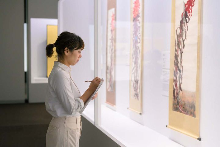 メモを取るしまおさん