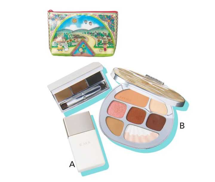 美容好き・小倉 唯さんのトラベルポーチの中身は？_【メイクアップ2】海旅行に合わせた貝殻モチーフパレット