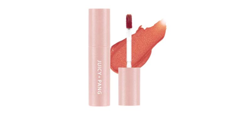 2.デイリーメイクにも最適！ ツヤ肌コーラルメイク_LIP_アピュー ジューシーパン スパークリングティント BE01