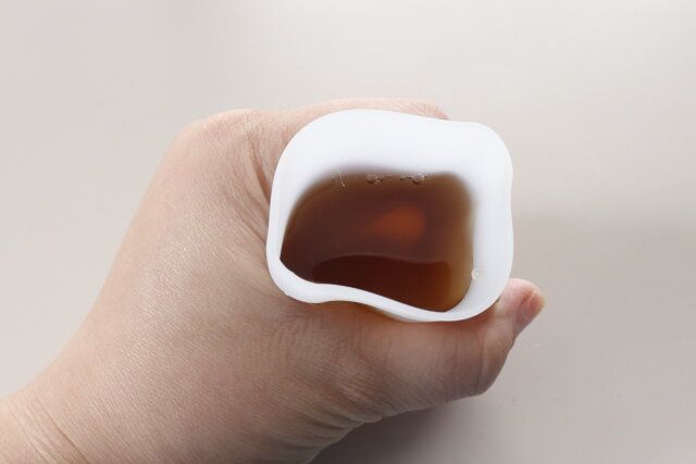 セリア 携帯便利 薄型シリコーンコップ 使用例