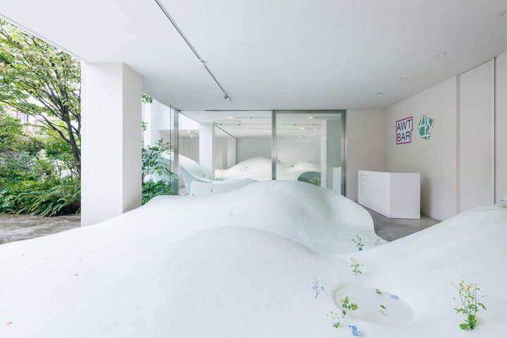 戸村英子による「ランドスケープがつくるBAR」の空間 © eiko tomura landscape architects