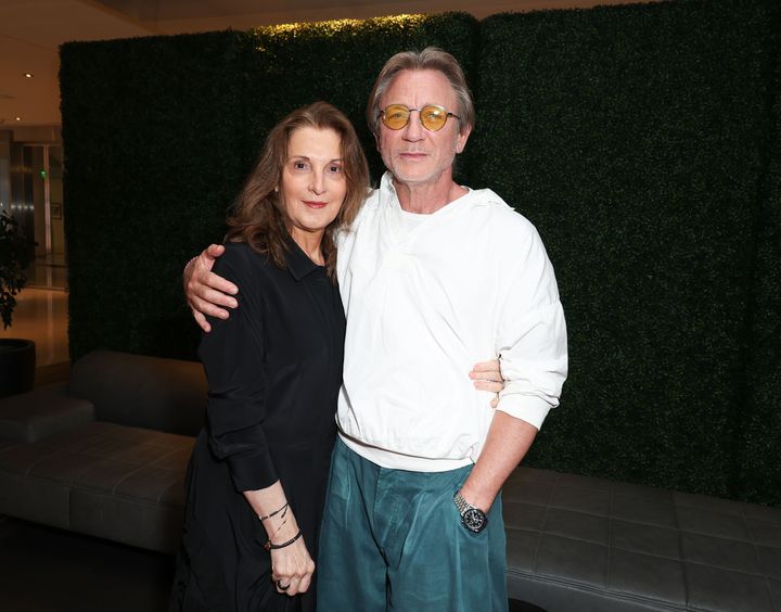 『Queer（原題）』のスクリーニングイベントにて。ダニエル・クレイグとバーバラ・ブロッコリ。