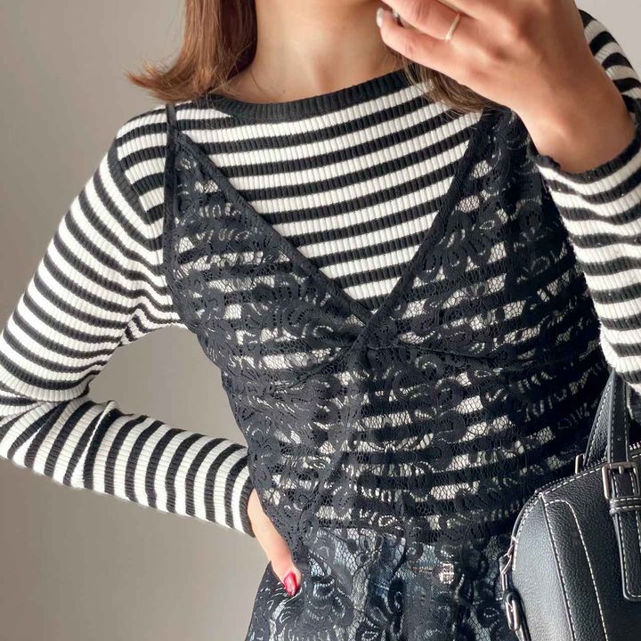 画像: レイヤードしてみると……