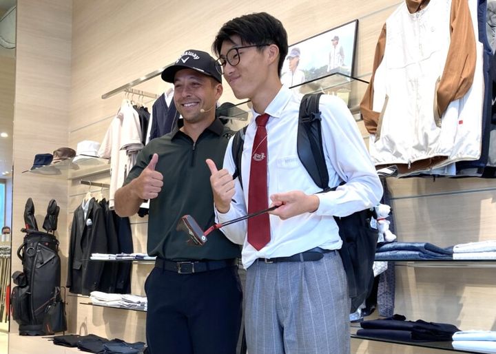 メジャー2勝選手が大阪に上陸！ゴルフで最も大切にしていることは？