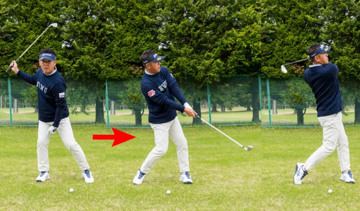 年をとってもアイアンをうまく打つコツ！「右足の内側で…」とシニアプロが解説