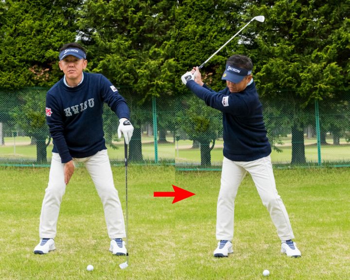 年をとってもアイアンをうまく打つコツ！「右足の内側で…」とシニアプロが解説
