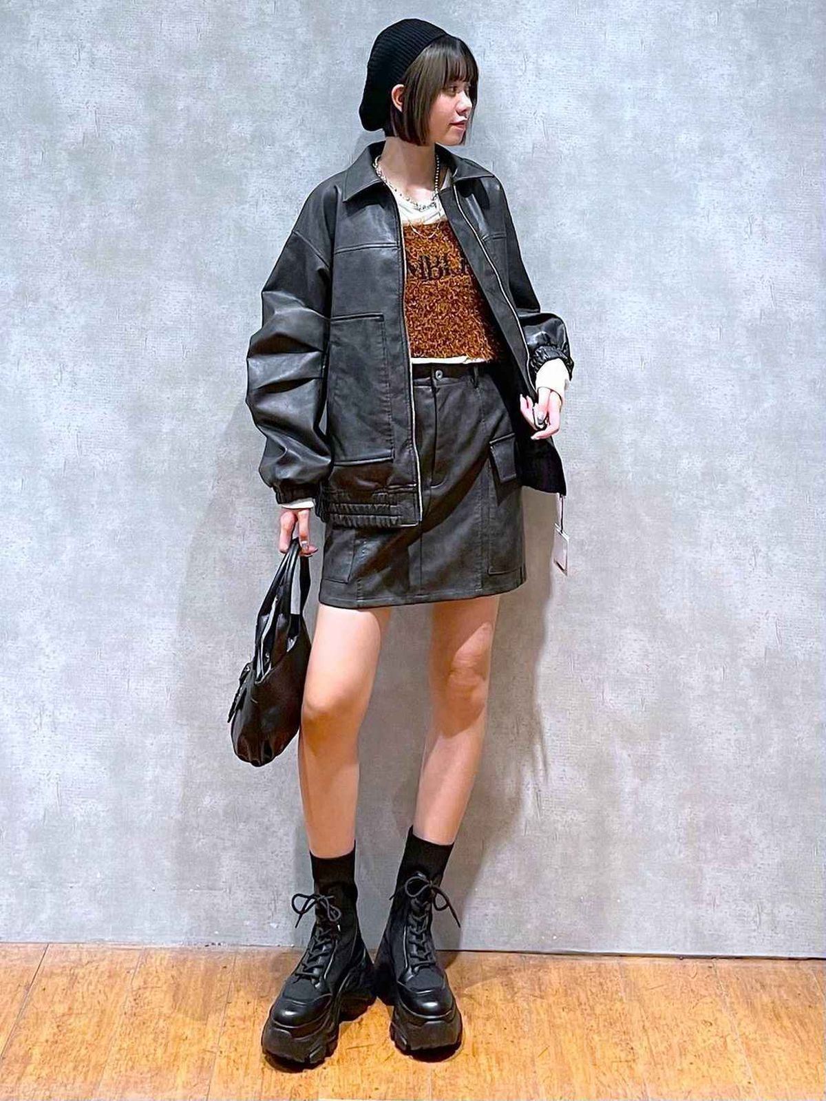 Pageboy サンドヴィンテージレザーブルゾン サンドヴィンテージレザー