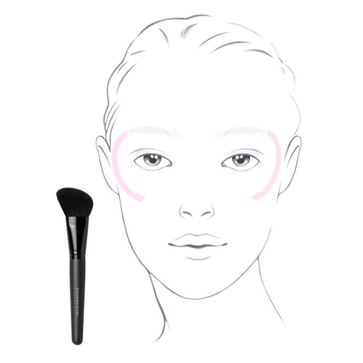 HOW TO USEBLUSHED & BRIGHTEN（うるツヤ透明感メイク）