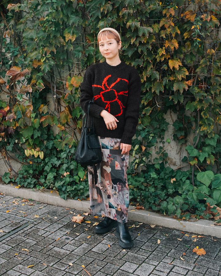 秋冬に真似したい“マキシスカート”のお手本コーデ5選。お洒落な足元にも注目！【TOKYO SNAP】