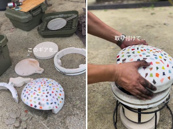 キャンプで簡単にピザが焼ける！持ち運び可能なピザ釜が天才すぎた…！