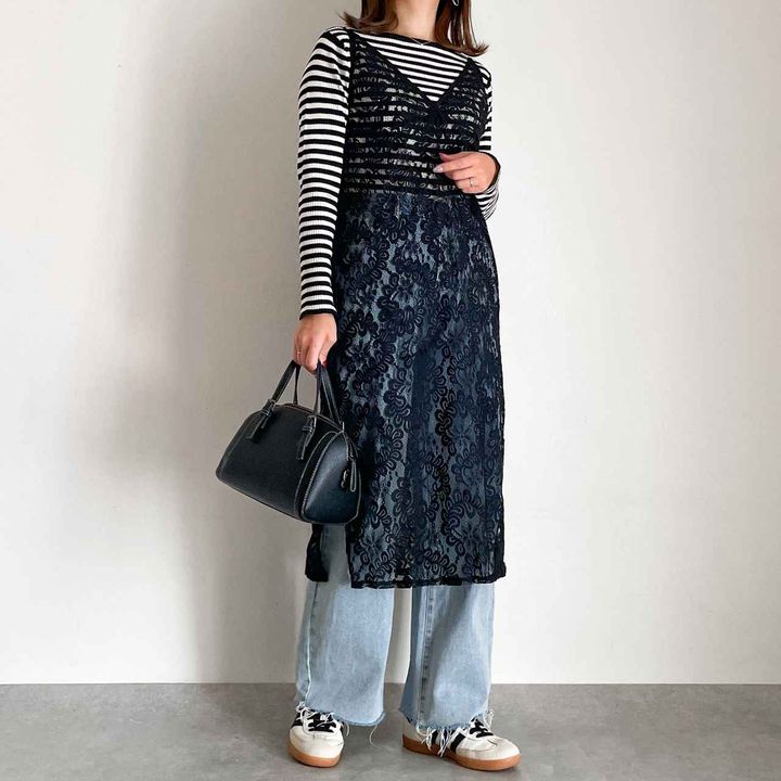 画像: 着回しコーデその1