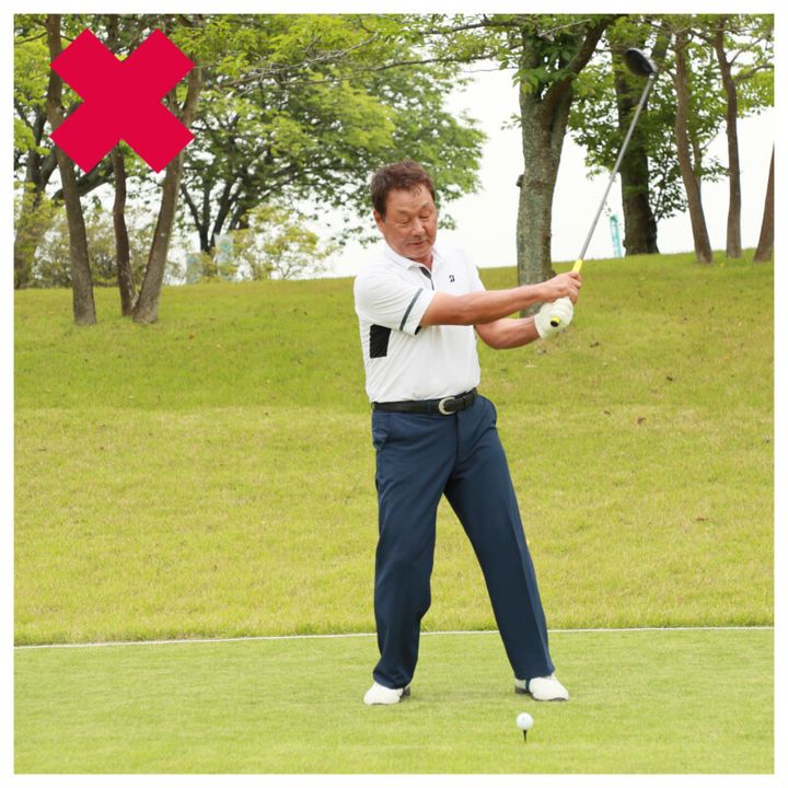 歳をとっても飛ばすコツ！「体が回らないぶんは体重移動でカバー」とシニアプロ