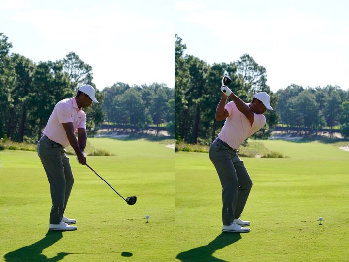 タイガー・ウッズの最新スイング！低負荷な合理的な動きが詰まっている