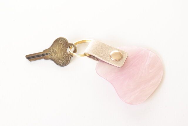 ダイソー シェル風アクリルキーホルダー 使用例