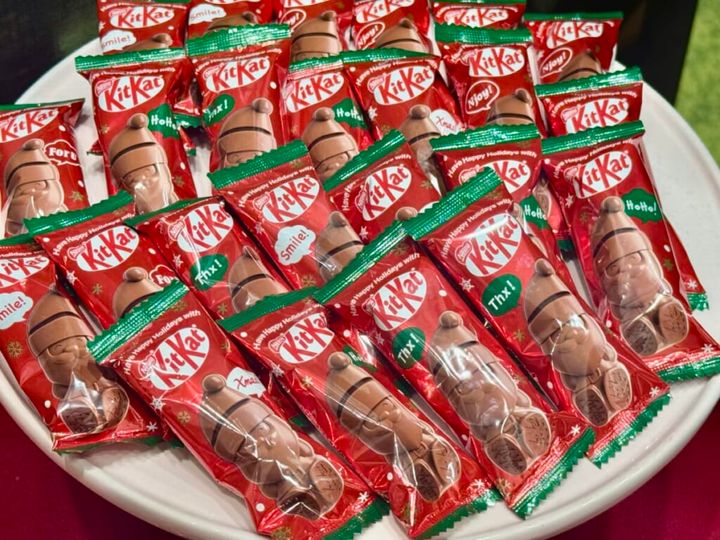 「キットカット ホリデイサンタ」パッケージ