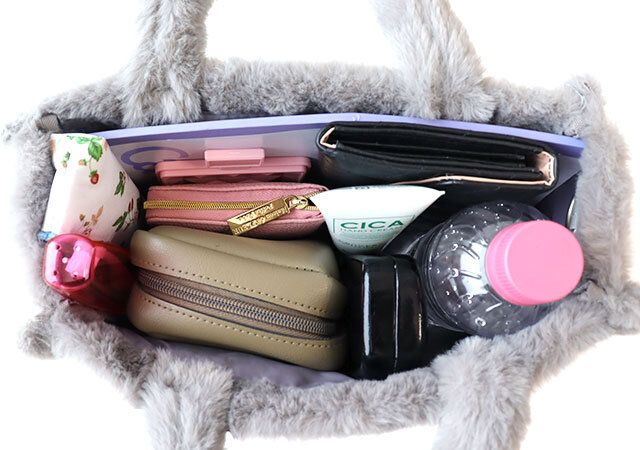 宝島社ムック付録のDarichのファーバッグ6