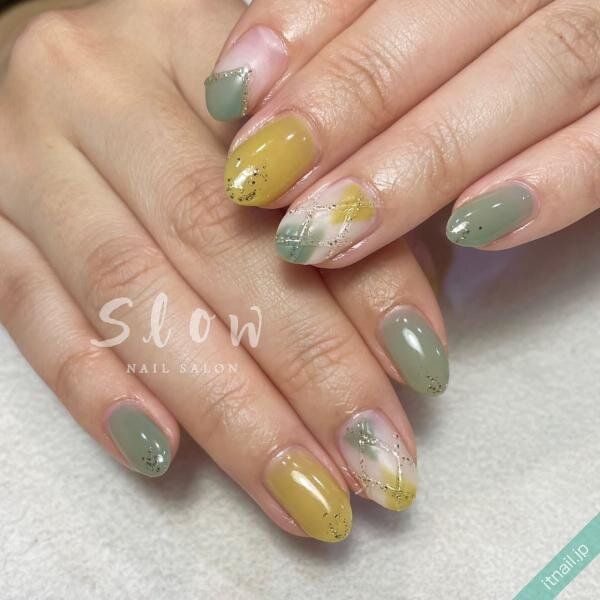 Slowが投稿したネイルデザイン [photoid:I0110069] via Itnail Design (742461)