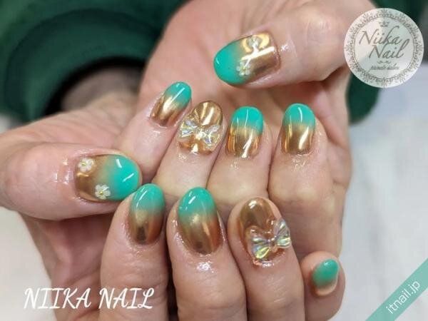 Niika Nailが投稿したネイルデザイン [photoid:I0129886] via Itnail Design (742444)