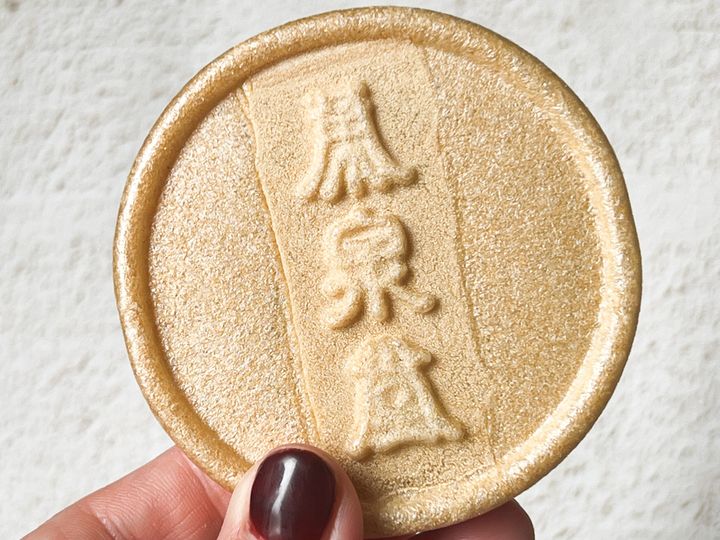 手に持った「シーラカンスモナカ」