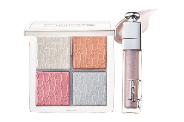 【左】ディオール バックステージ フェイス グロウ パレット 【右】ディオール アディクト リップ マキシマイザー