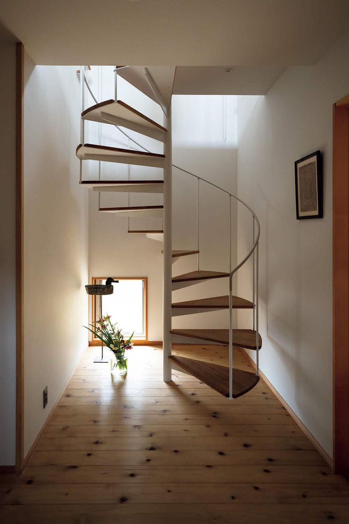 〈月とピエロ〉店主・長屋圭尚／石川県 自宅 階段