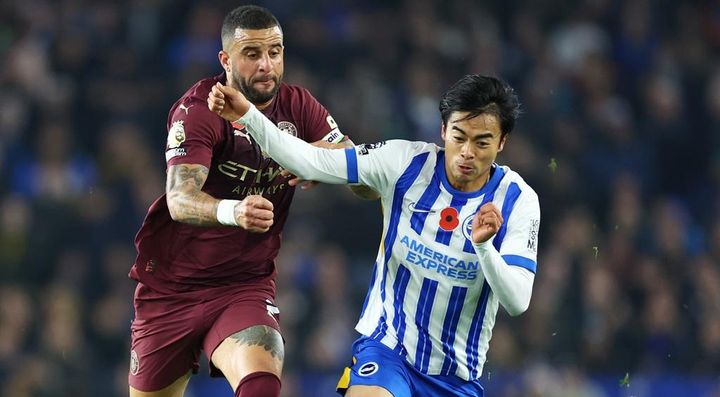 三笘薫が快挙！世界最強FWと世界最高監督に『初の屈辱』を味合わせる