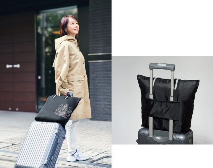 グロー付録 キャリーバッグに通せるバッグ