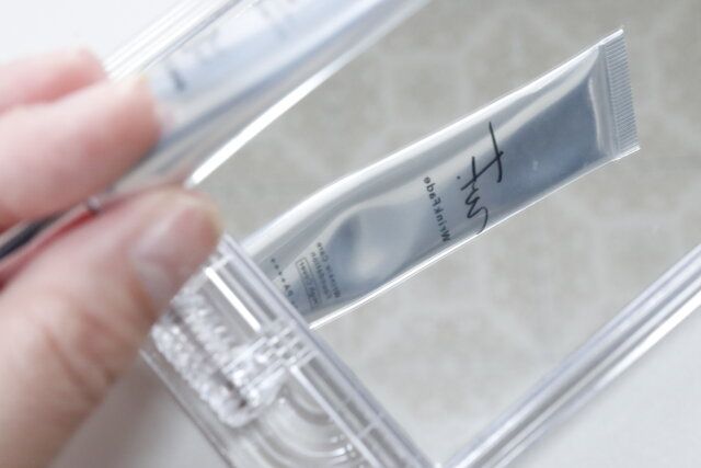 ダイソー スタンドミラー（クリア、小型サイズ） 映り