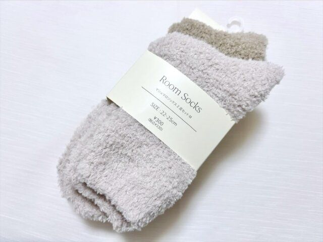 3COINS マシュマロソックス2足セットM