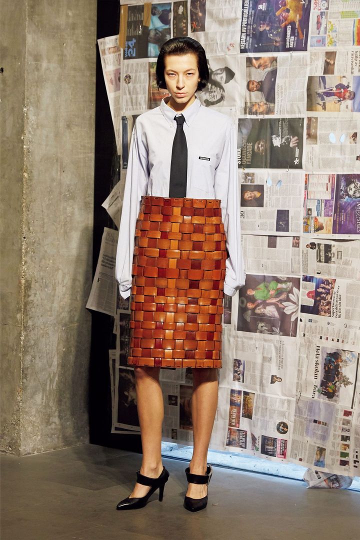 ホダコヴァ 2024-25年秋冬コレクションより。 Photo_ Gorunway.com