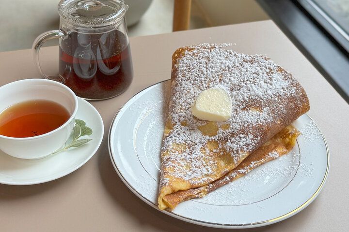 焼きたてクレープに舌鼓♪緑あふれる庭園カフェでお茶時間を。用賀「moderato on the green」