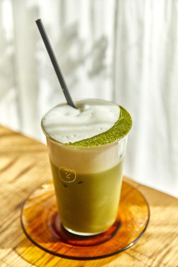 「抹茶ラテ」650円