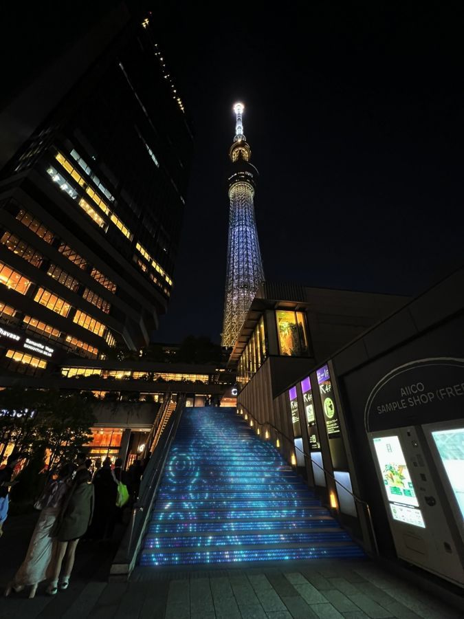 階段グラフィカルライティング「粋」