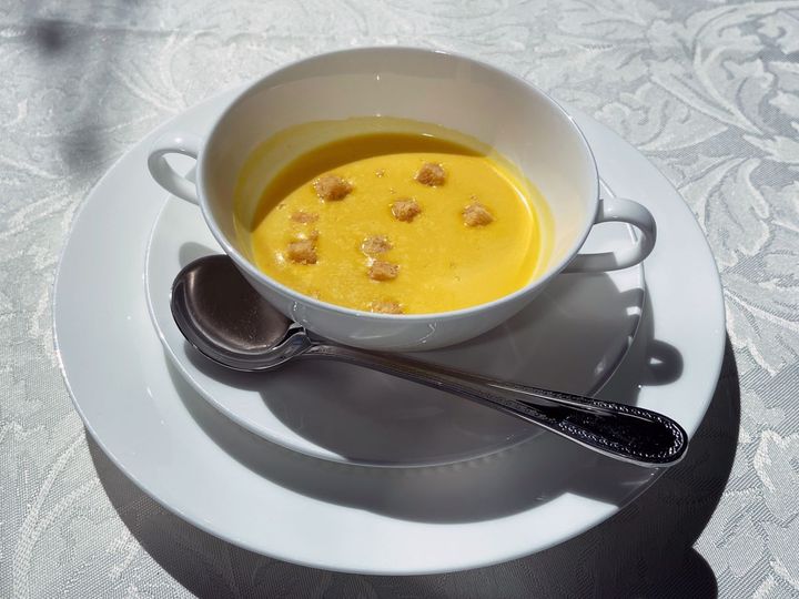 「野菜のクリームスープ」