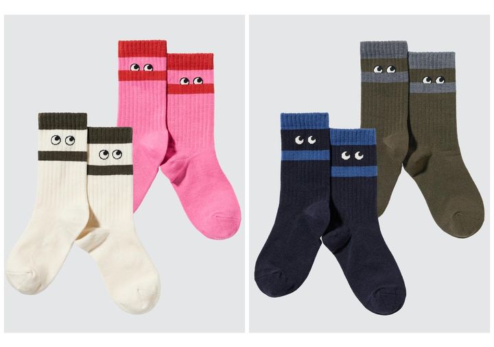 画像: 【UNIQLO×ANYA HINDMARCH】ヒートテックソックス/2足組 各¥790 ※サイズ：16-20㎝、21-24㎝ www.uniqlo.com