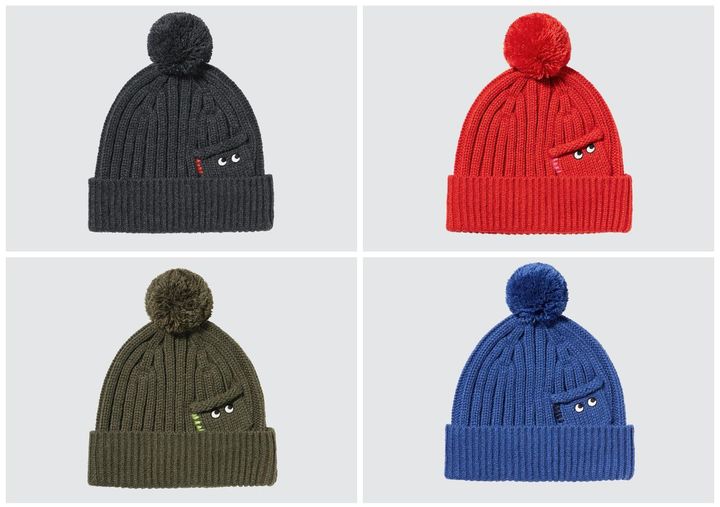 画像: 【UNIQLO×ANYA HINDMARCH】ヒートテックニットビーニー各¥1,990 www.uniqlo.com