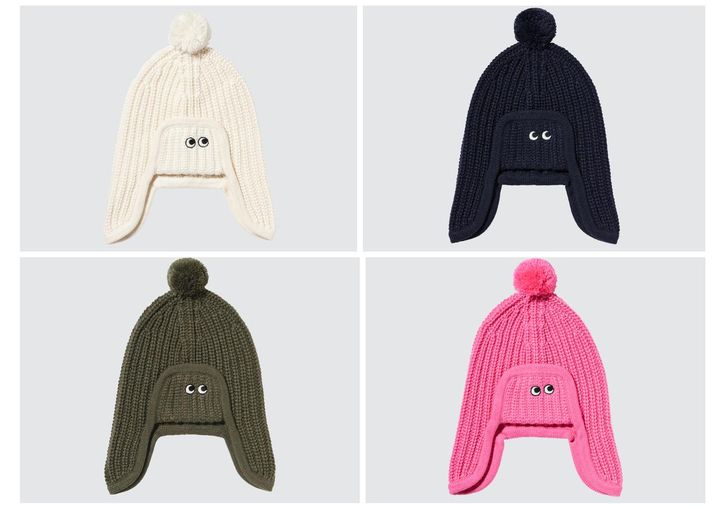 画像: 【UNIQLO×ANYA HINDMARCH】ヒートテックニットキャップ各¥1,990 www.uniqlo.com