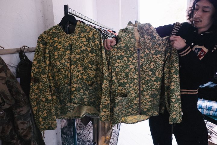 渋谷の古着店〈ブラケット〉によるリメイク品