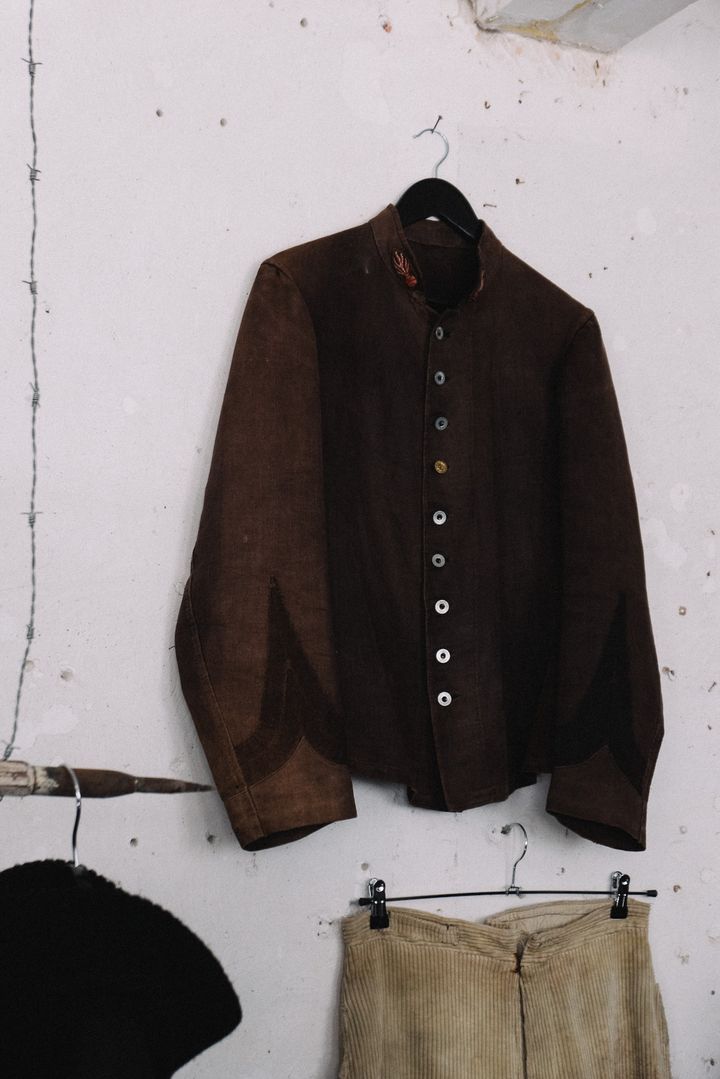 19世紀のフランスのファイヤーマンジャケット