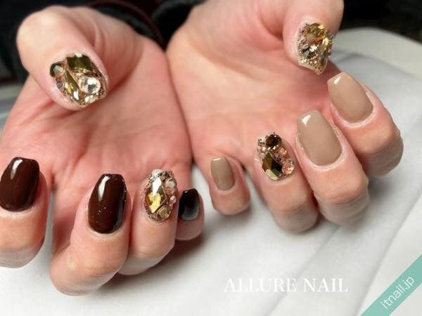 ALLURENAILが投稿したネイルデザイン [photoid:I0124533] via Itnail Design (742526)