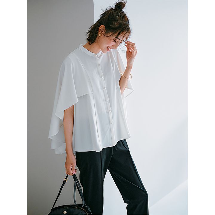 お仕事仕様のハーフアップ