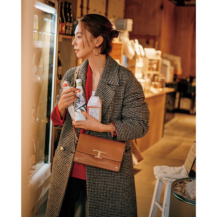 低めに作るお団子ハーフアップ