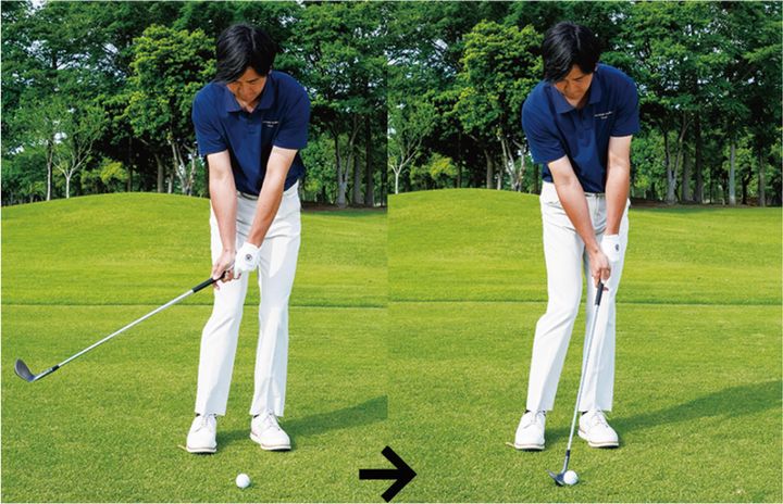 「ダフリもトップも出る」そんな人に効く！ アドレスの作り方