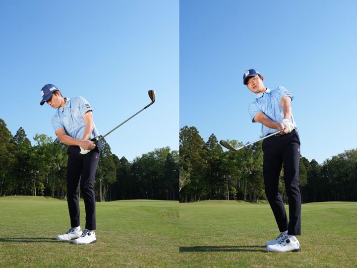 「下半身を固めろ」は間違い！アプローチでも“脚”を動かすのが正解